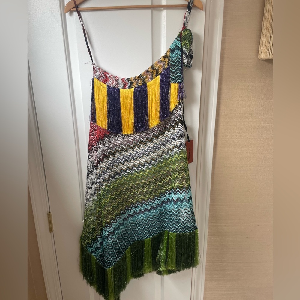Missoni mare fringe coverup